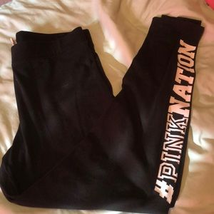 pink nation leggings